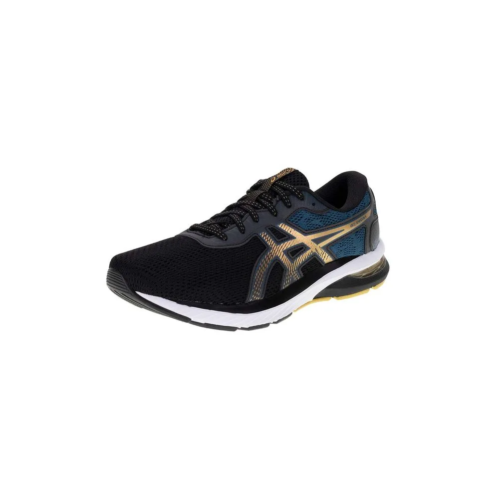 Tênis Masculino Gel Shogun 6 Asics - 1011B907 PRETO/VERDE 43