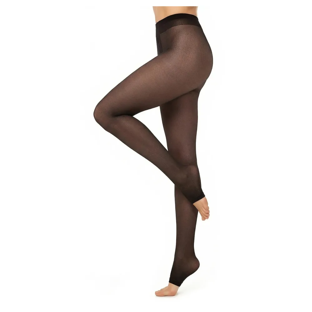 Glamory Toeless 20 Zehenfreie Feinstrumpfhose | Farbe: Black | Größe: 48-50