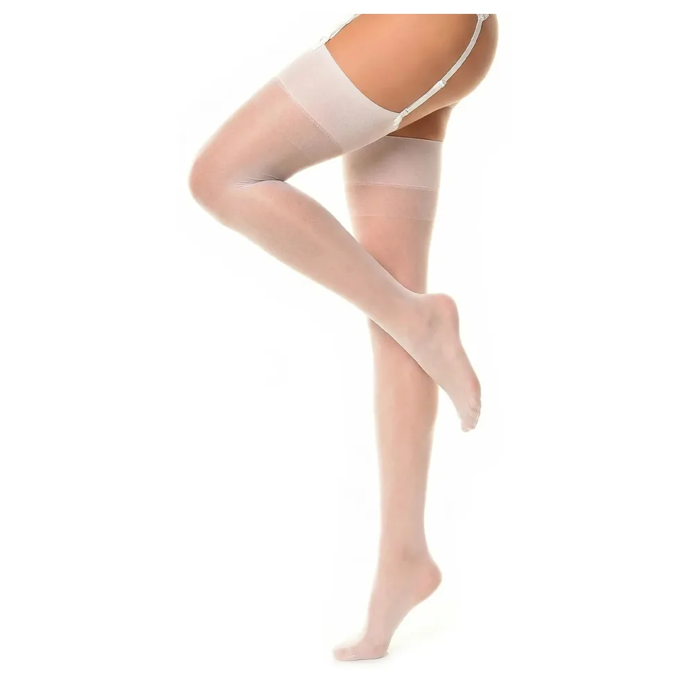 Glamory Perfect 20 Strapsstrümpfe | Farbe: White | Größe: 40-42