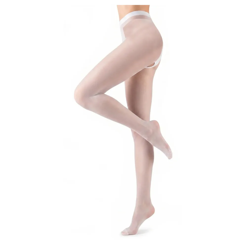 Glamory Ouvert 20 Strumpfhose | Farbe: White | Größe: 48-50