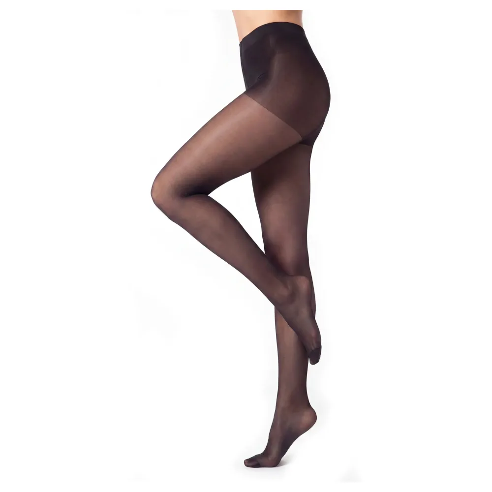 Glamory Satin 40 Feinstrumpfhose | Farbe: Black | Größe: 56-58