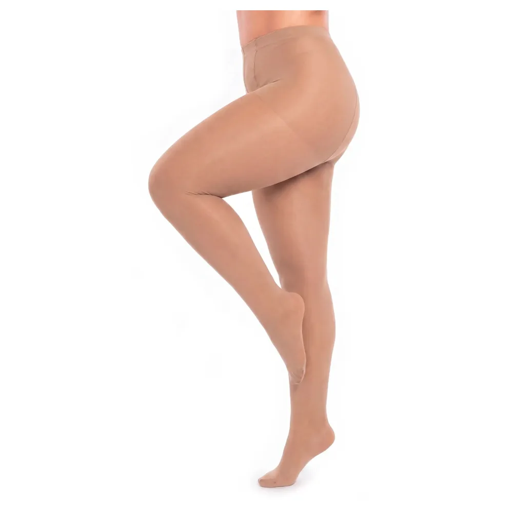 Glamory Supersize 40 Feinstrumpfhose bis Plus Größe 10XL | Farbe: Make up | Größe: 64-74