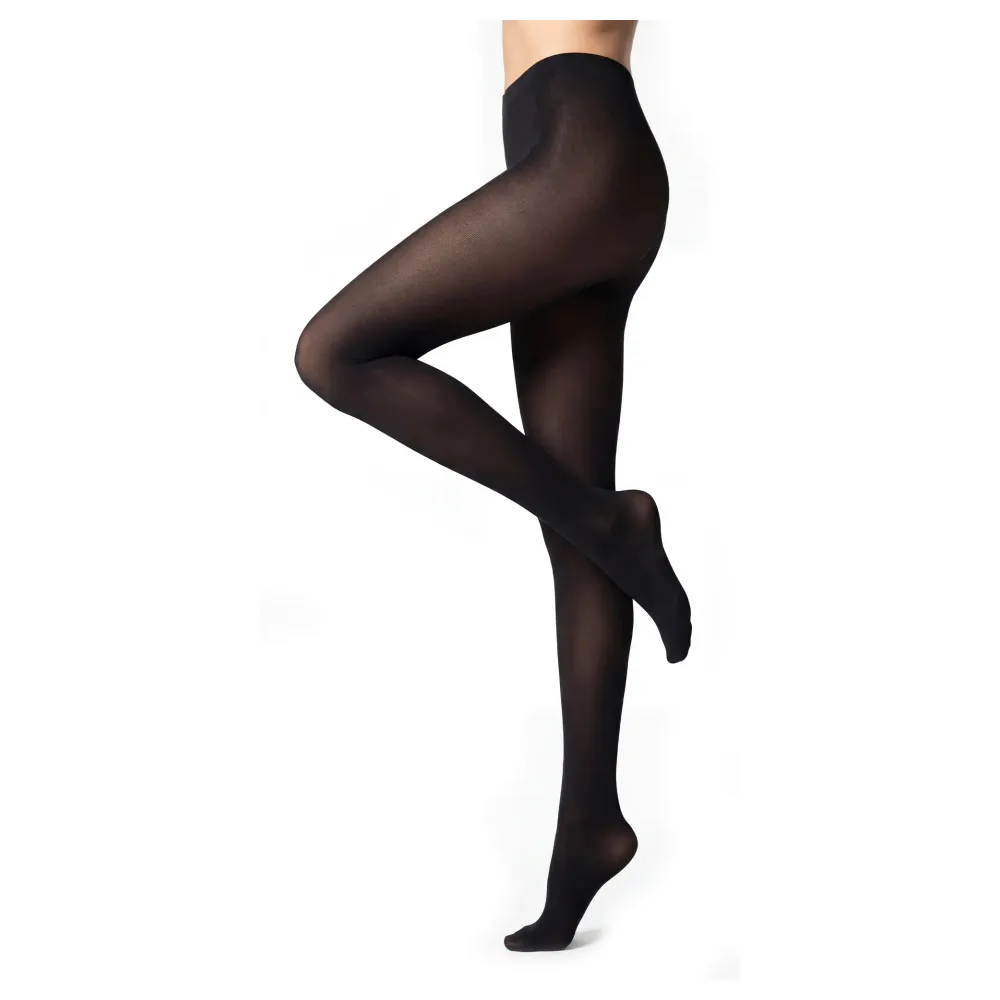 Glamory Microstar 50 Mikrofaser-Strumpfhose | Farbe: Black | Größe: 48-50
