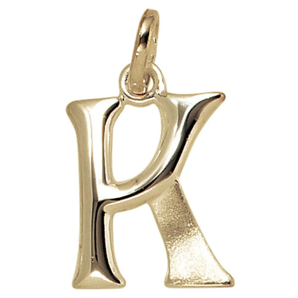 Anhänger Buchstabe K 375 Gold Gelbgold Buchstabenanhänger