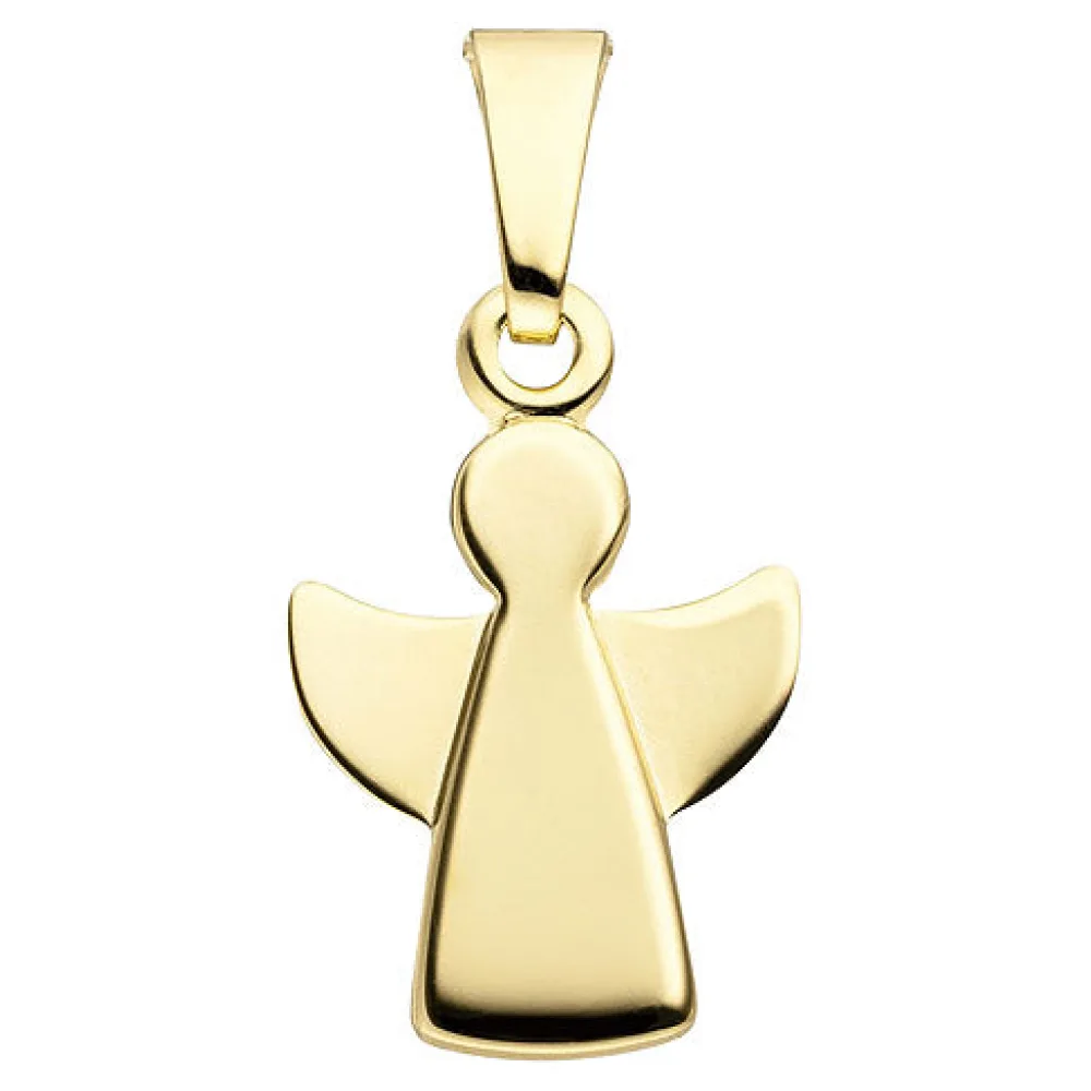 Anhänger Engel Schutzengel 333 Gold Gelbgold Schutzengelanhänger