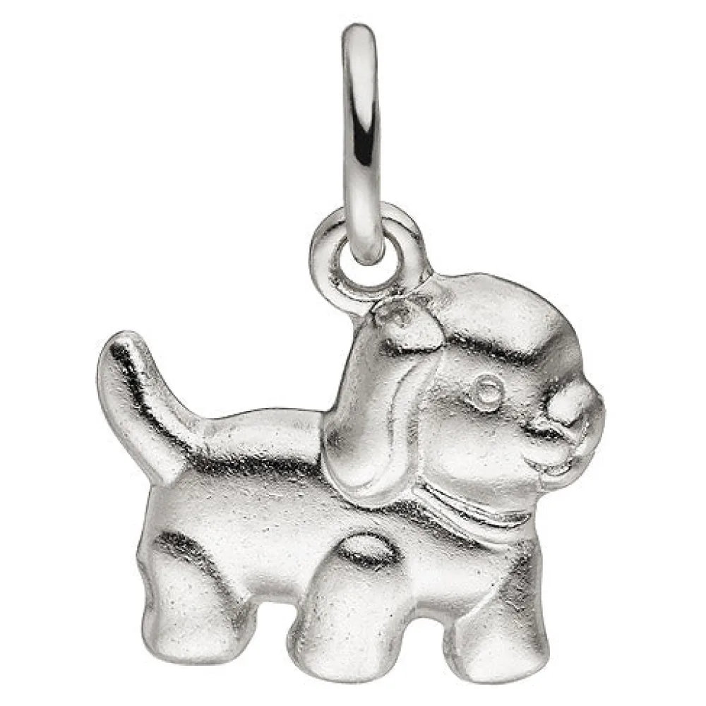 Anhänger Hund 925 Sterling Silber Silberanhänger Hundeanhänger