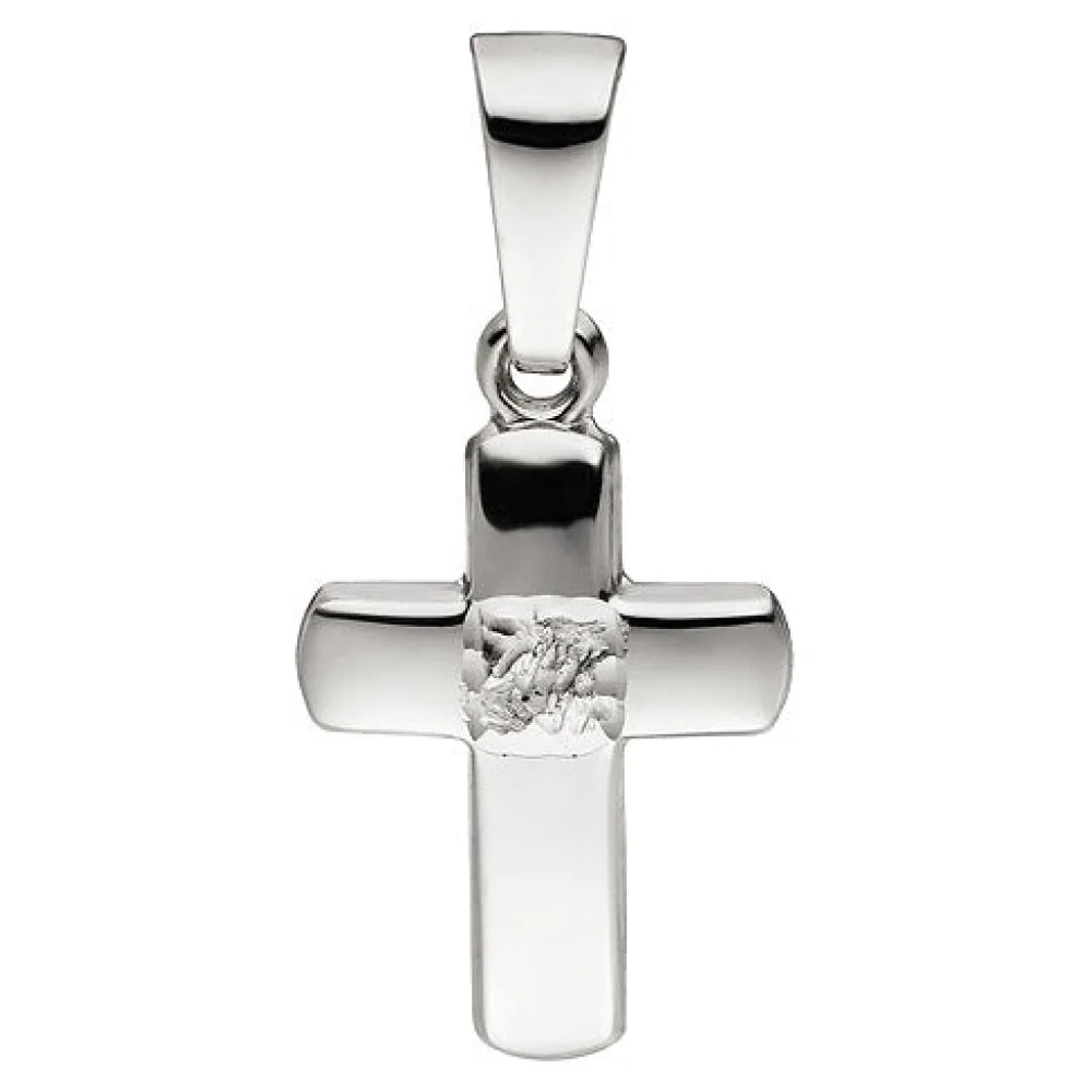 Anhänger Kreuz 333 Gold Weißgold Kreuzanhänger Goldanhänger