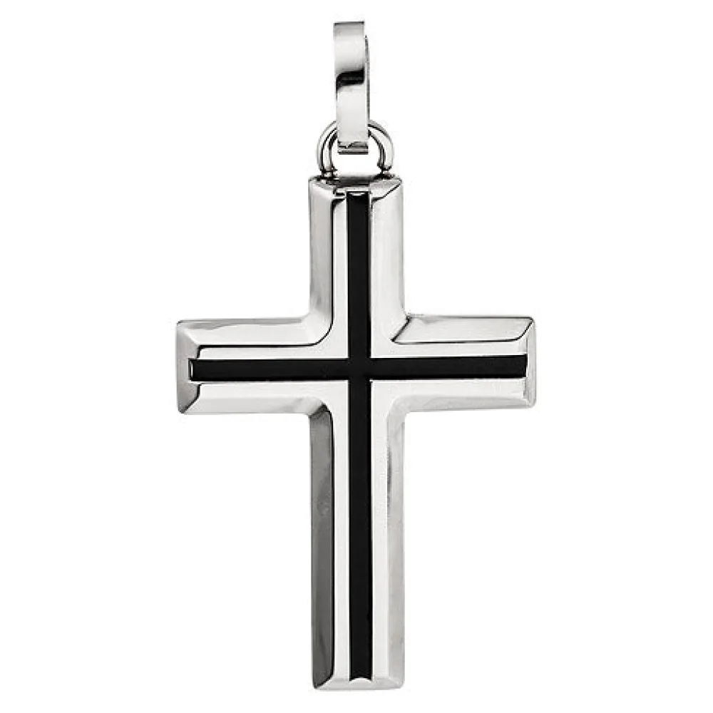 Anhänger Kreuz Edelstahl Kreuzanhänger Edelstahlkreuz