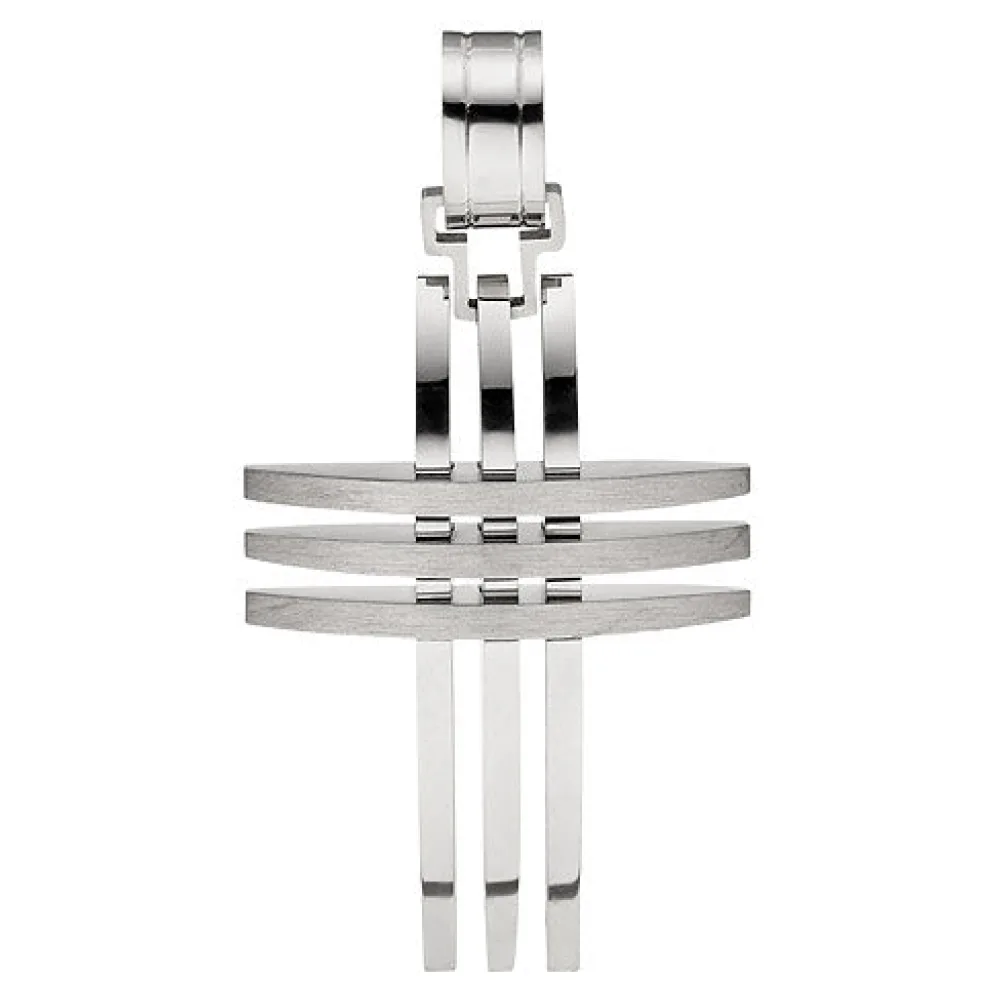 Anhänger Kreuz Edelstahl Kreuzanhänger Edelstahlkreuz