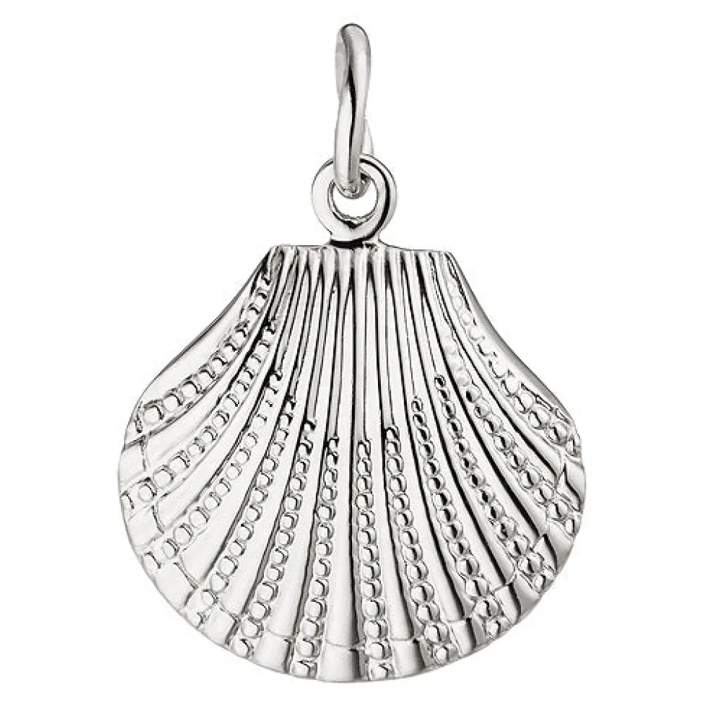 Anhänger Muschel 925 Sterling Silber Silberanhänger