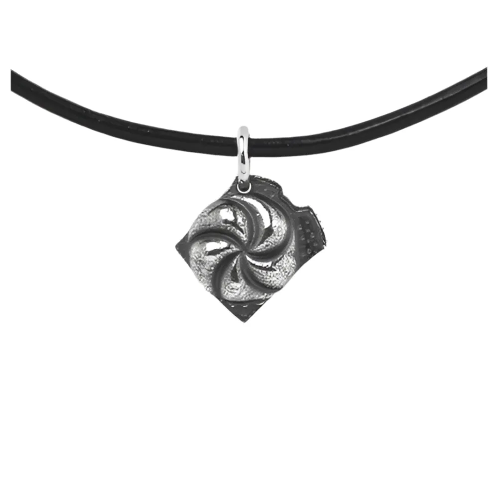 Lebakaassemme Anhänger 925 Silber massiv klein