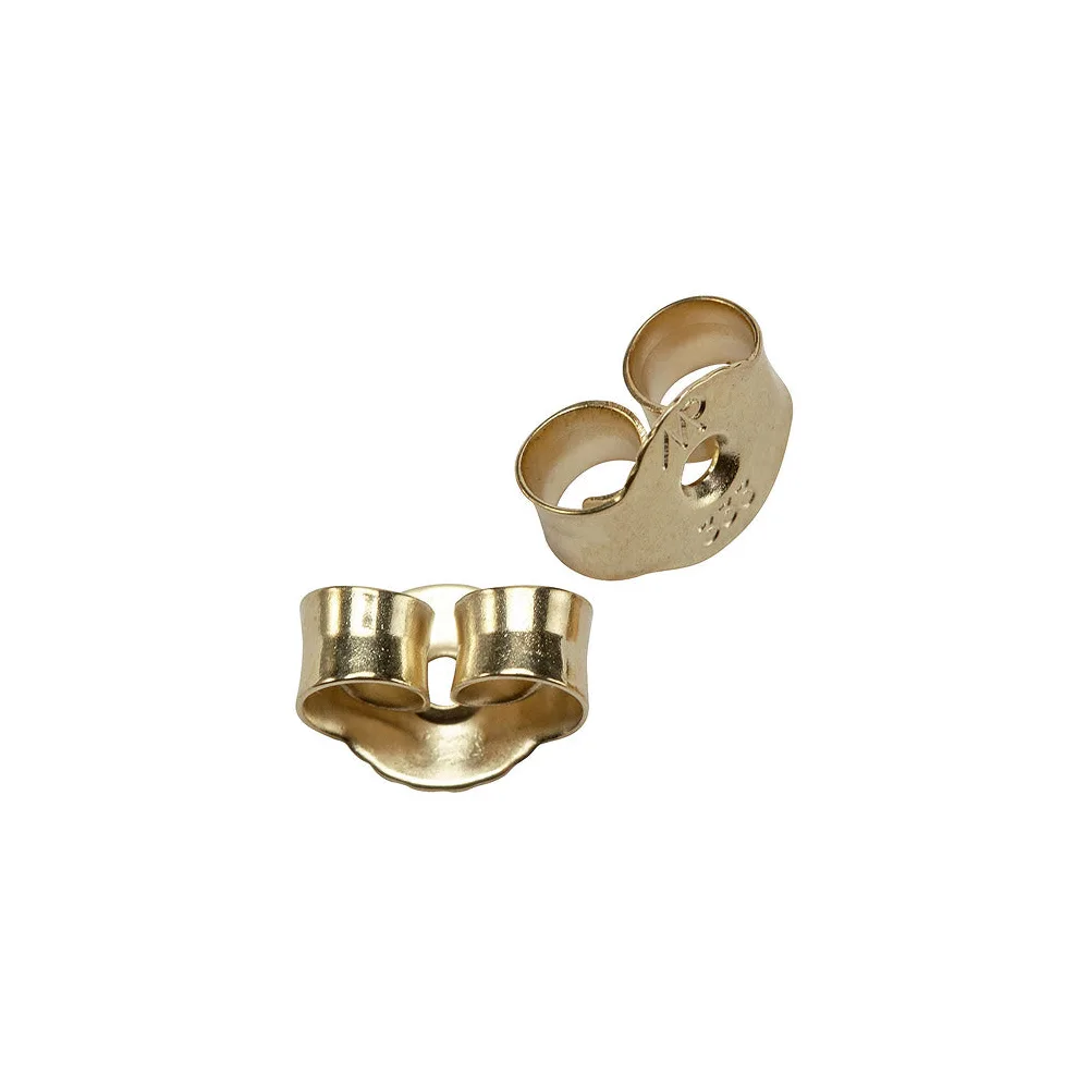 Pousetten 333 Gold Gelbgold Goldpousetten Verschluss für Ohrstecker