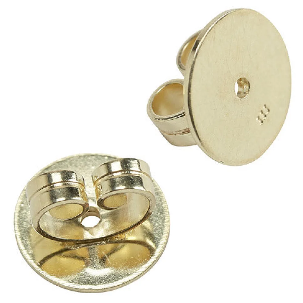 Tellerpousetten 333 Gold Gelbgold Pousetten Goldpousetten