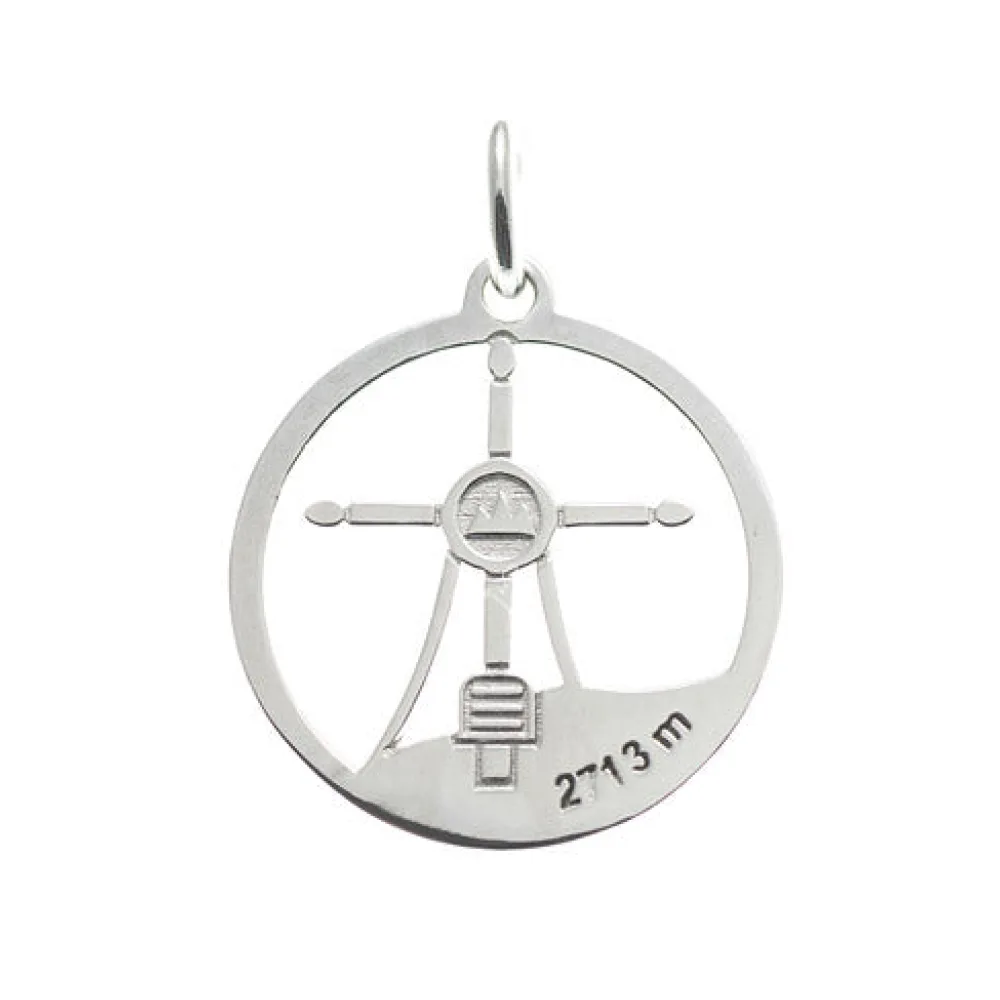 Anhänger Watzmann Mittelspitze 925 Silber ohne Kette