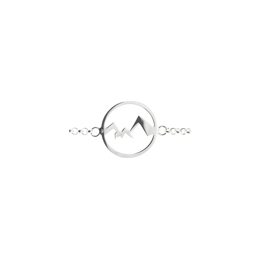 Armband Watzmann Berchtesgaden 925 Silber - ohne Schriftzug