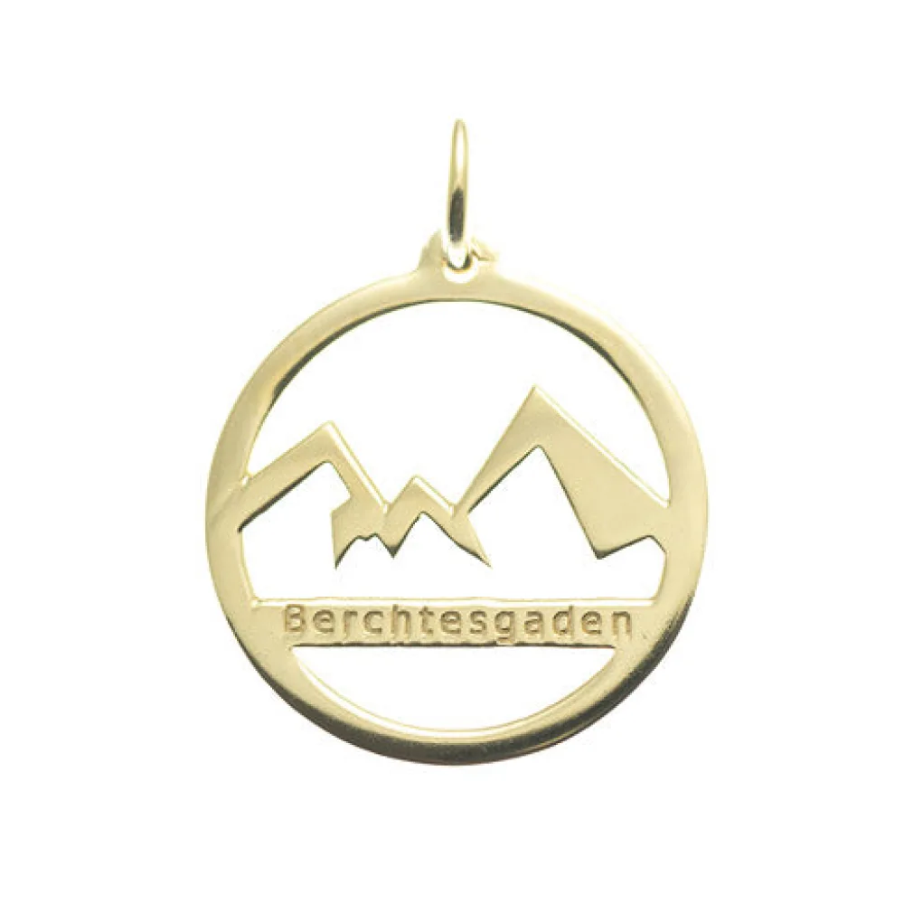 Anhänger Watzmann Berchtesgaden 585 Gelbgold
