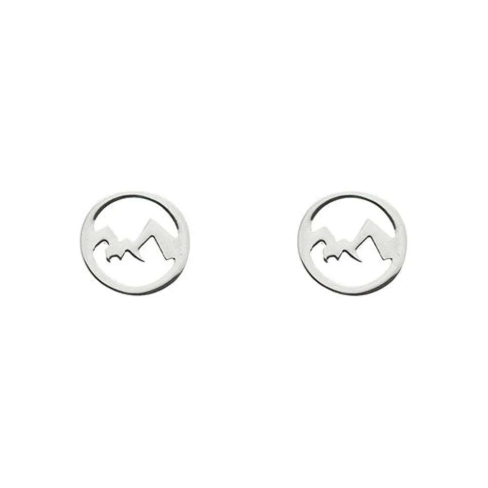 Ohrstecker Watzmann Berchtesgaden 925 Silber