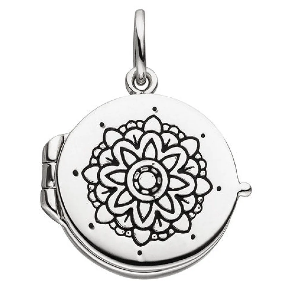 Medaillon rund für 1 Foto 925 Sterling Silber