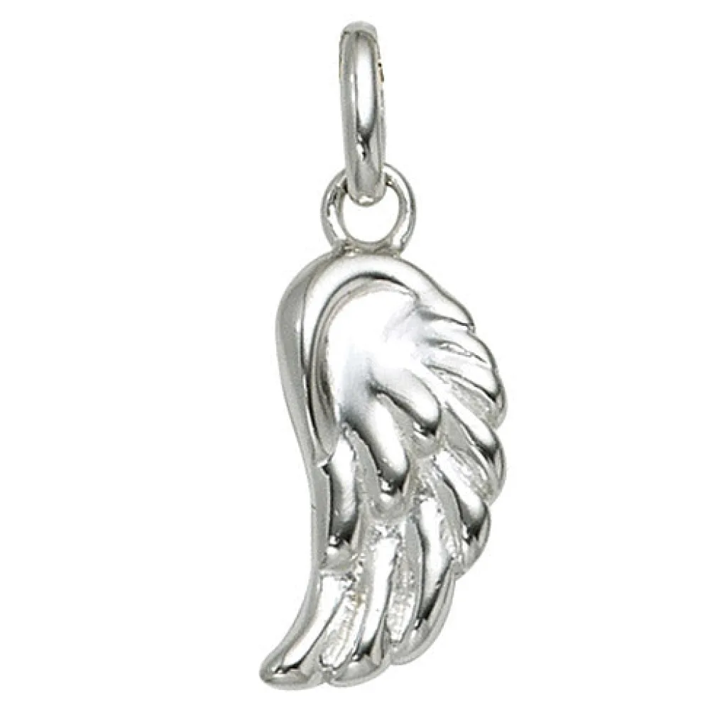 Kinder Anhänger Flügel Engelsflügel 925 Sterling Silber Kinderanhänger