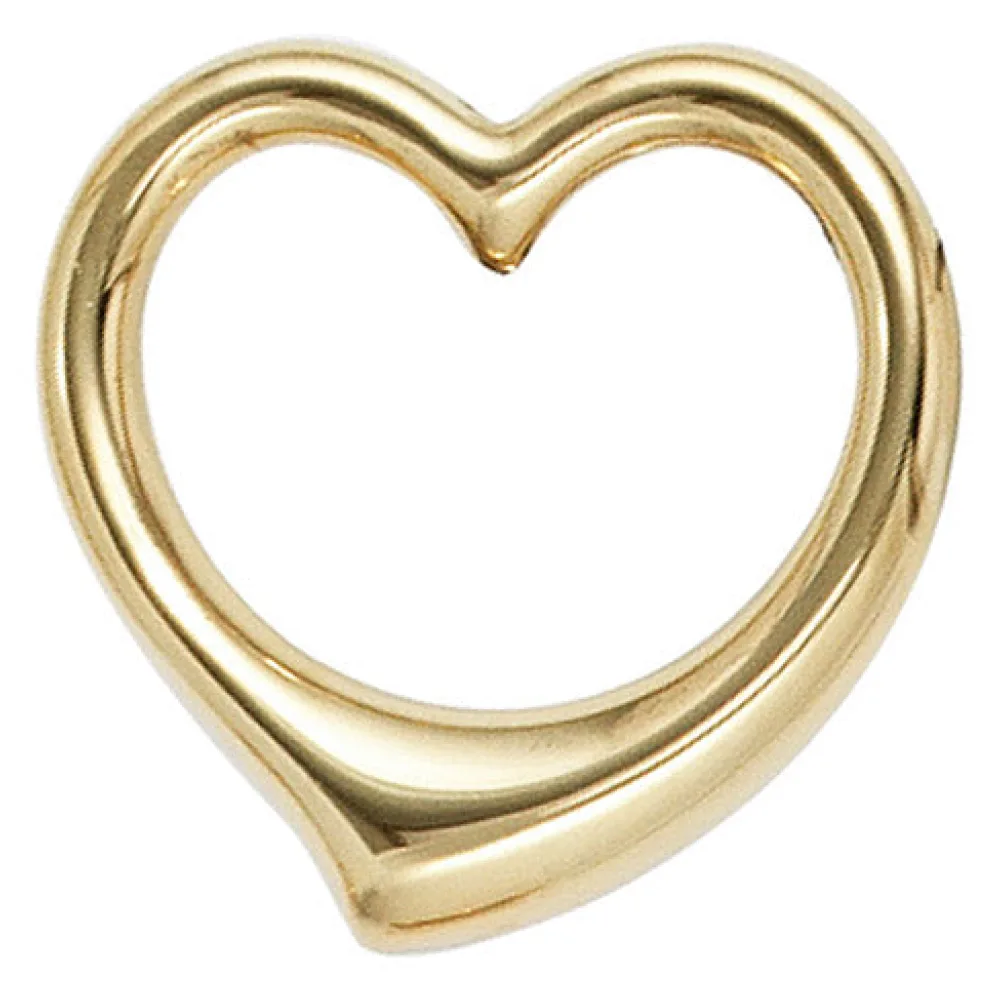 Kinder Anhänger Herz Schwingherz 333 Gold Gelbgold Herzanhänger Kinderanhänger