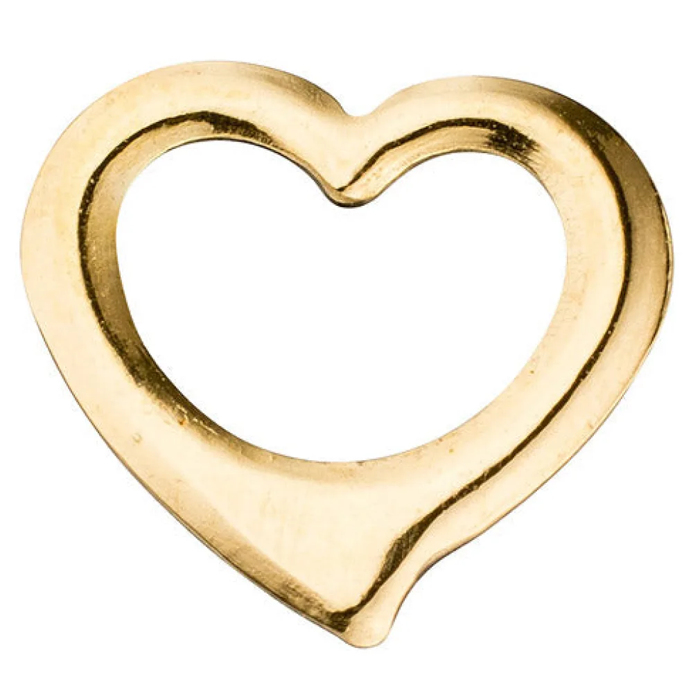 Kinder Anhänger Herz Schwingherz 585 Gold Gelbgold Herzanhänger Kinderanhänger