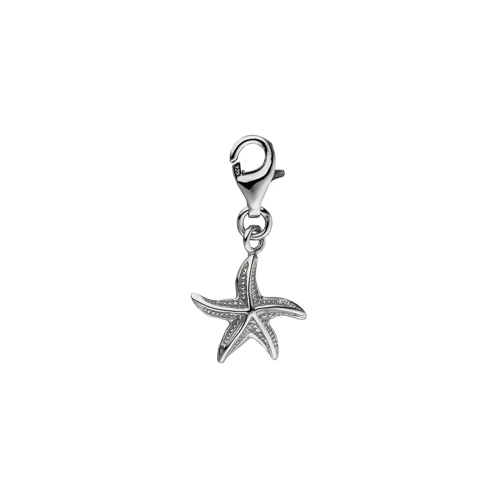 Einhänger Charm Seestern 925 Sterling Silber