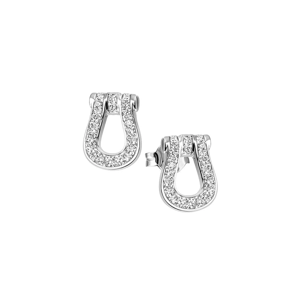Ohrstecker 925 Sterling Silber 38 Zirkonia Ohrringe Silberohrringe