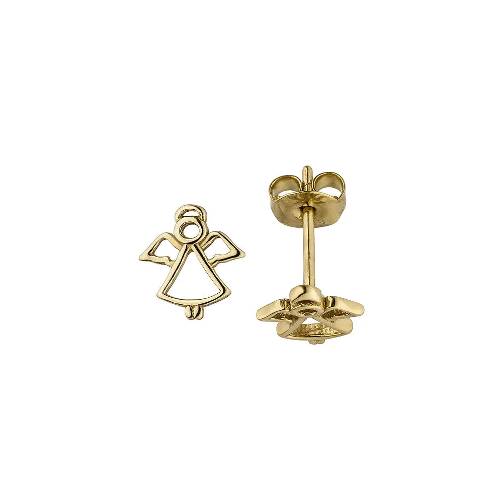 Ohrstecker Engel 333 Gold Gelbgold Ohrringe Goldohrringe