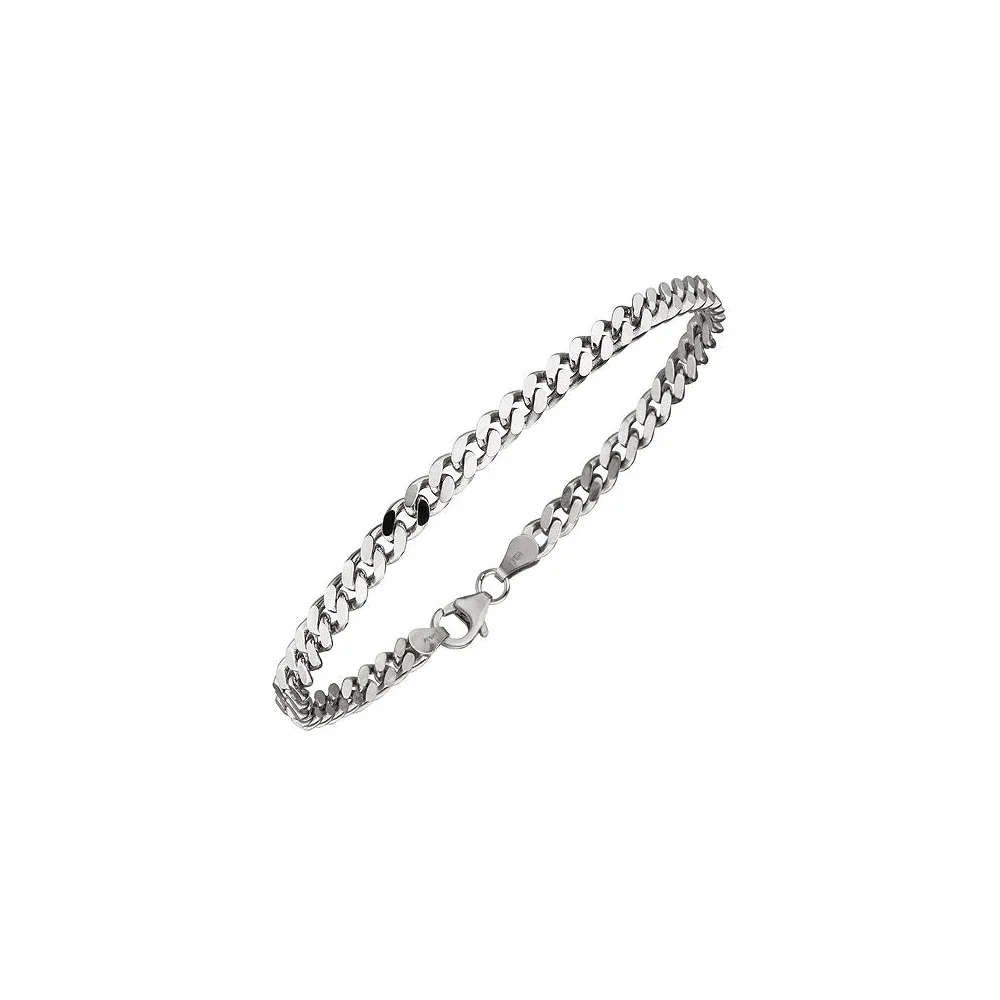 Panzerarmband 925 Sterling Silber 21 cm Armband Silberarmband