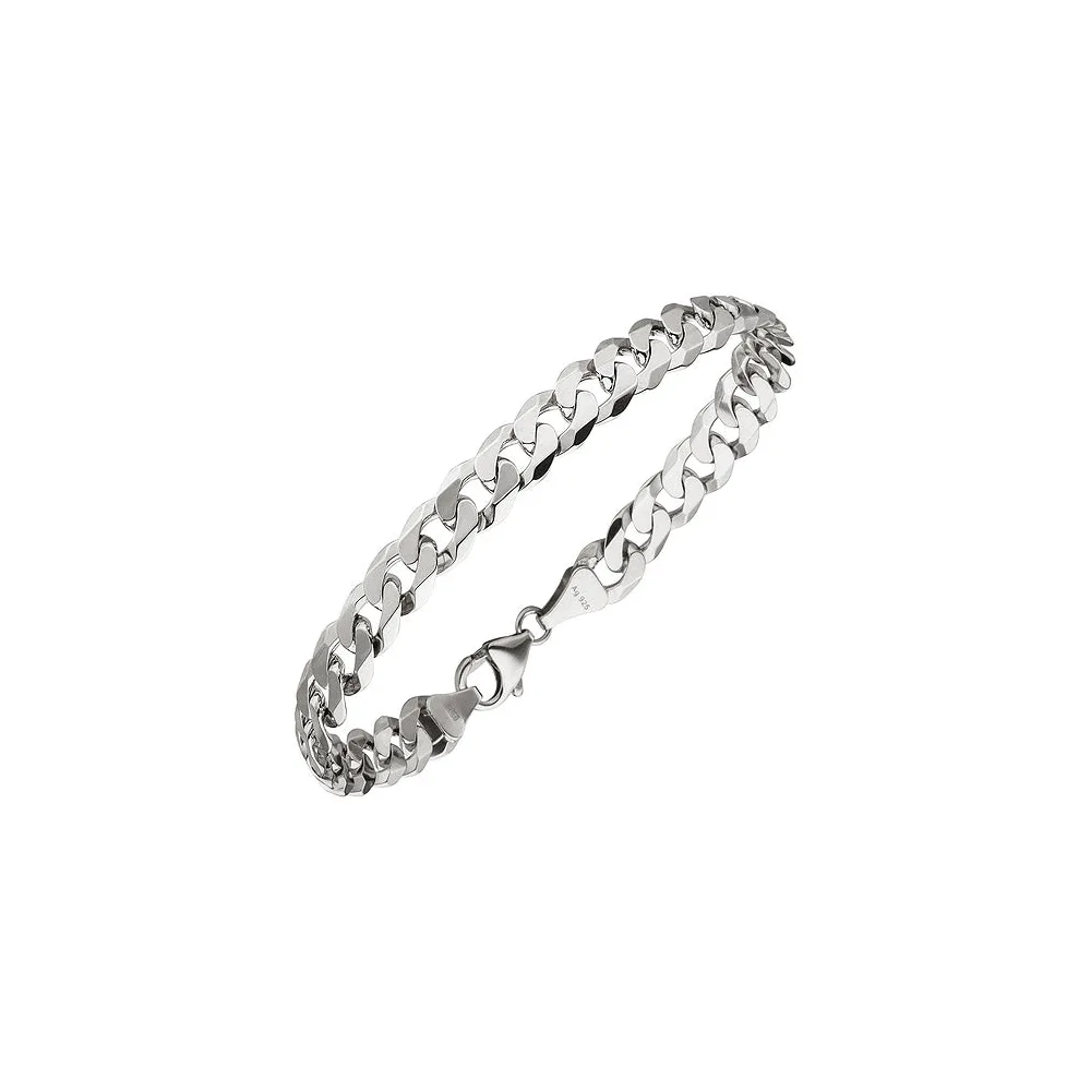 Panzerarmband 925 Sterling Silber 21 cm Armband Silberarmband