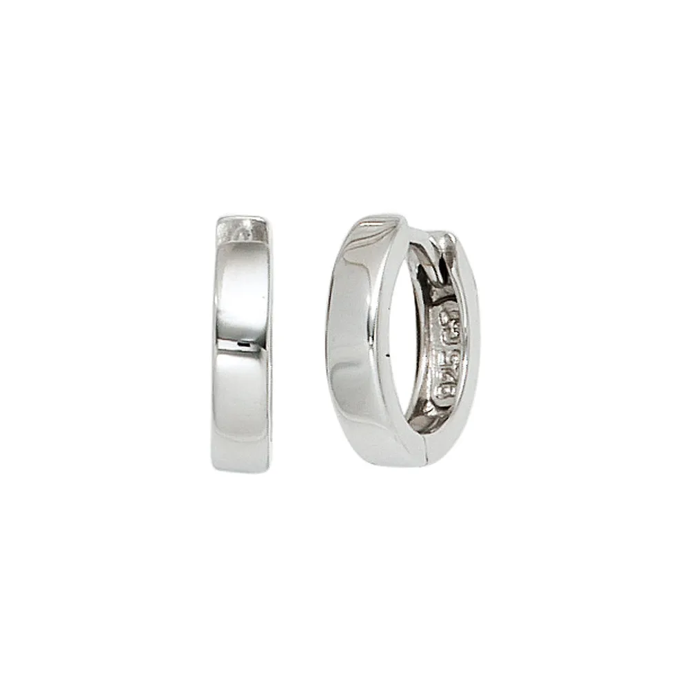 Creolen rund 925 Sterling Silber Ohrringe Silberohrringe Silbercreolen