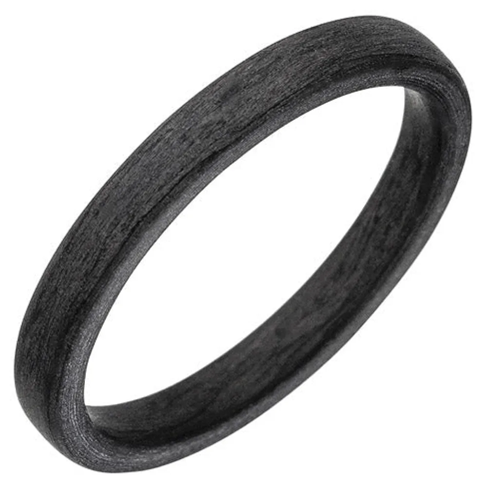 Partner Ring aus Carbon schwarz Partnerring Carbonring-50