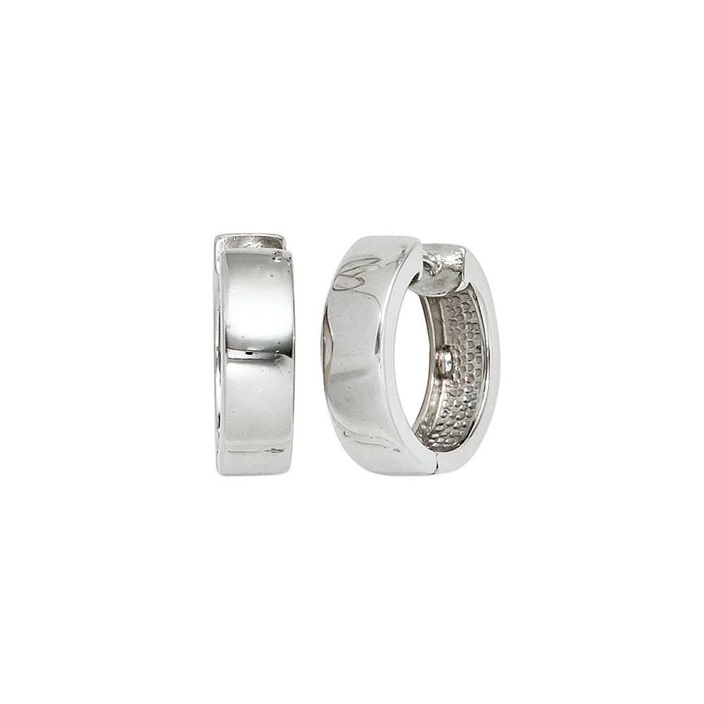 Creolen rund 925 Sterling Silber Ohrringe Silberohrringe Silbercreolen