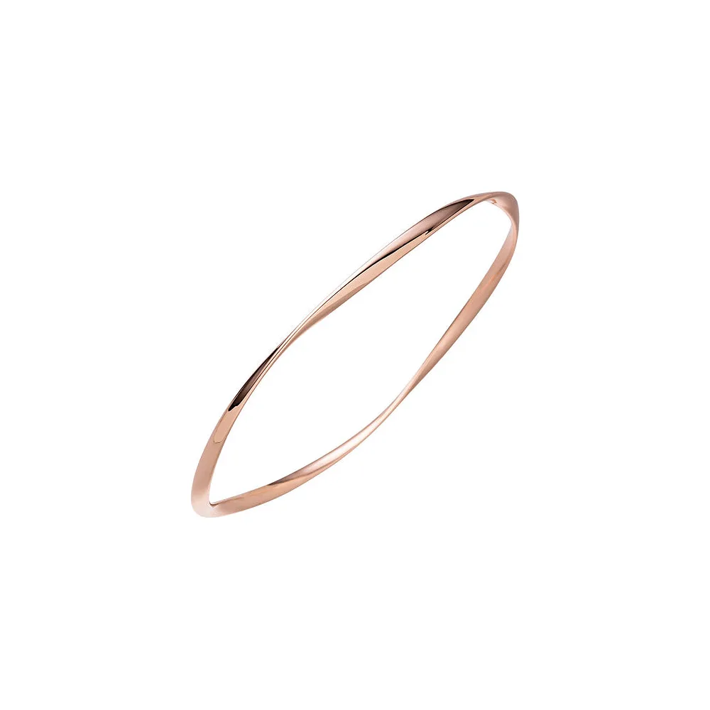 Armreif Armband 925 Sterling Silber rotgold vergoldet