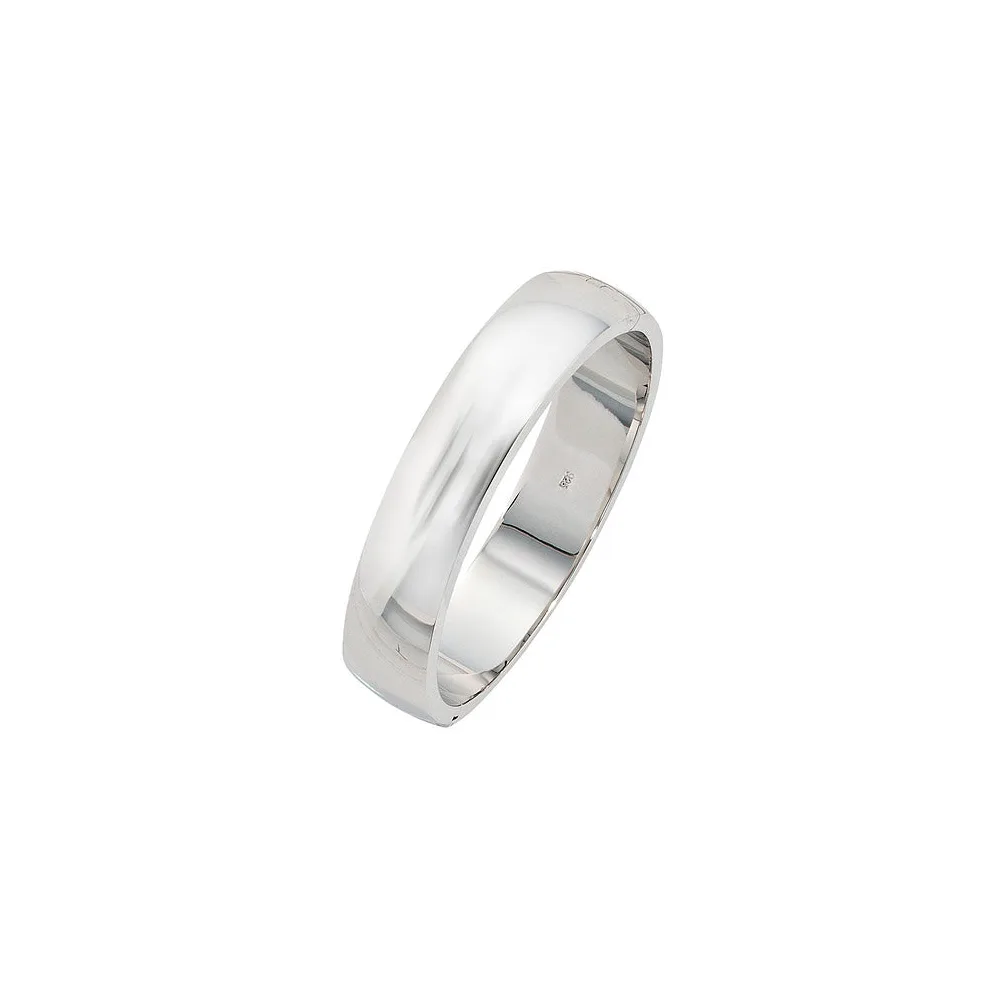 Armreif Armband oval 925 Sterling Silber Silberarmreif Klappverschluss