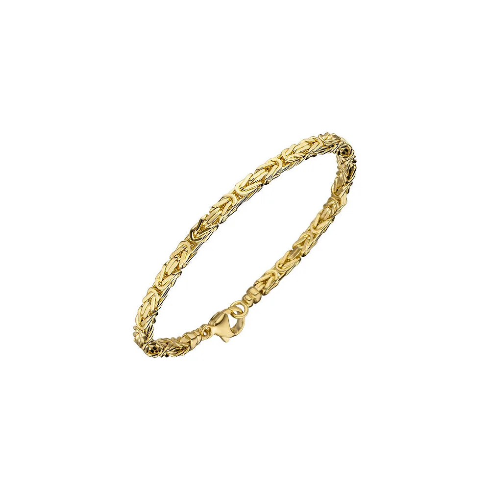 Königsarmband 333 Gold Gelbgold 19 cm Armband Goldarmband