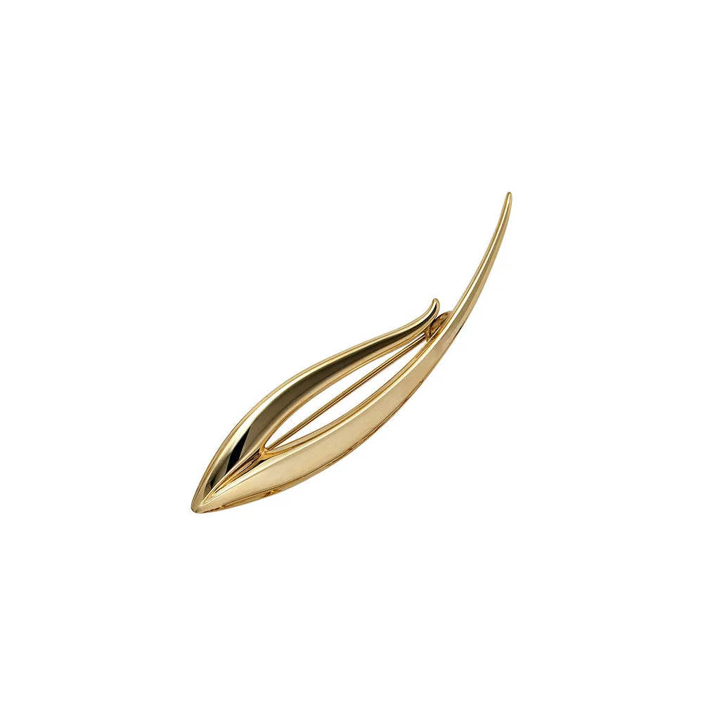 Brosche 333 Gold Gelbgold Goldbrosche