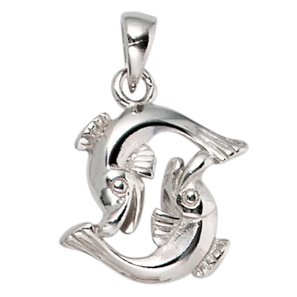 Anhänger Sternzeichen Fische 925 Silber Sternzeichenanhänger