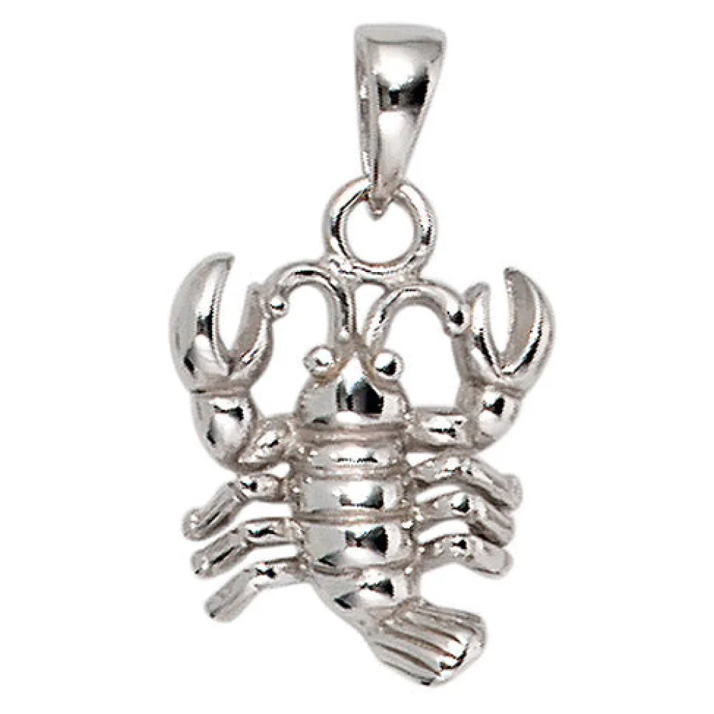 Anhänger Sternzeichen Krebs 925 Sterling Silber Sternzeichenanhänger