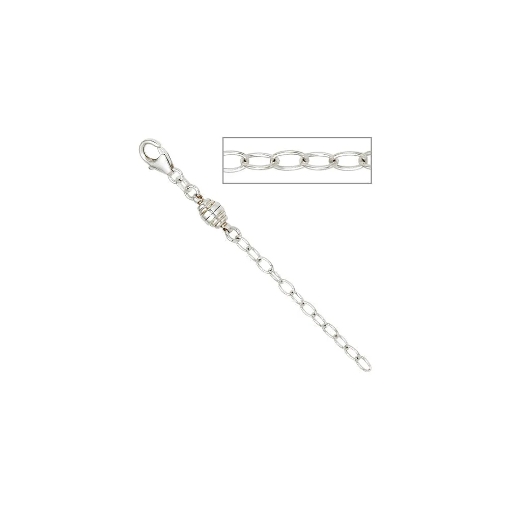 Verlängerungskette 925 Sterling Silber 7 5 cm Kettenverlängerung