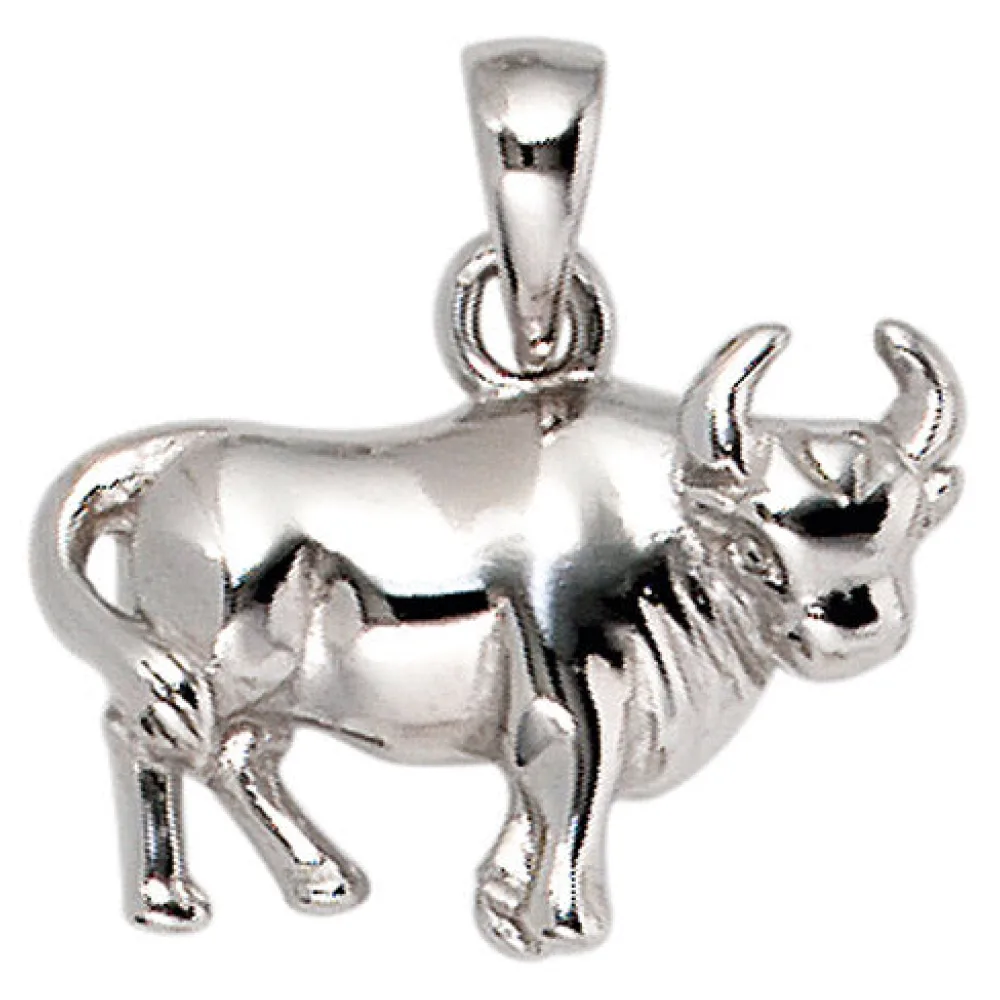 Anhänger Sternzeichen Stier 925 Sterling Silber Sternzeichenanhänger