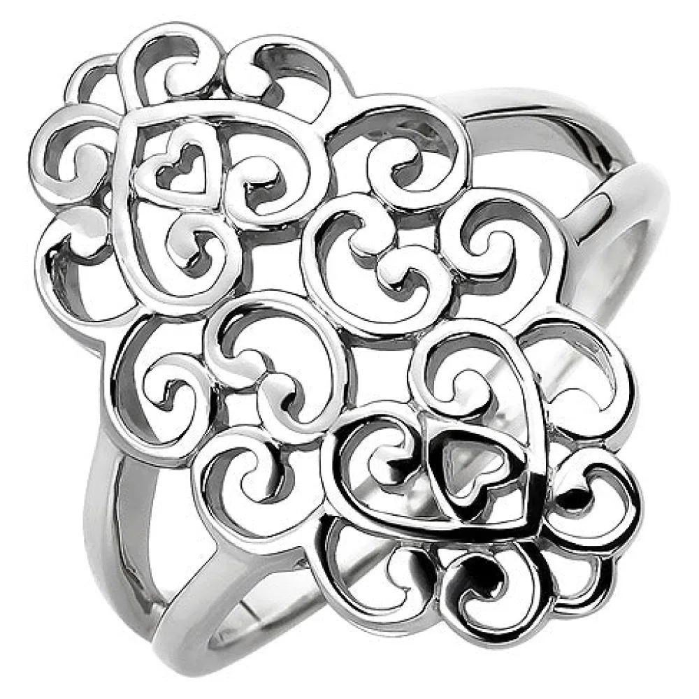 Damen Ring 925 Sterling Silber Silberring-52