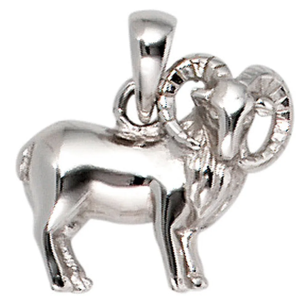 Anhänger Sternzeichen Widder 925 Sterling Silber Sternzeichenanhänger