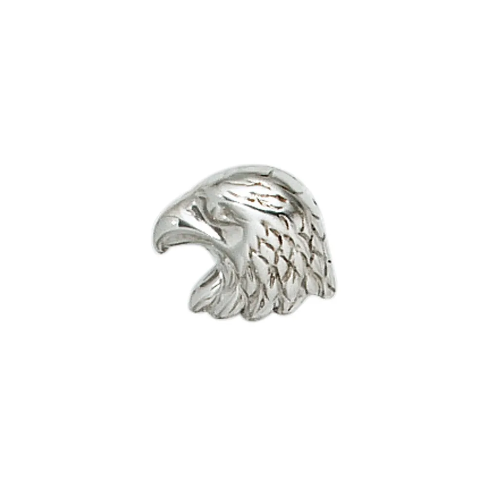 Einzel-Ohrstecker Adler 925 Sterling Silber rhodiniert