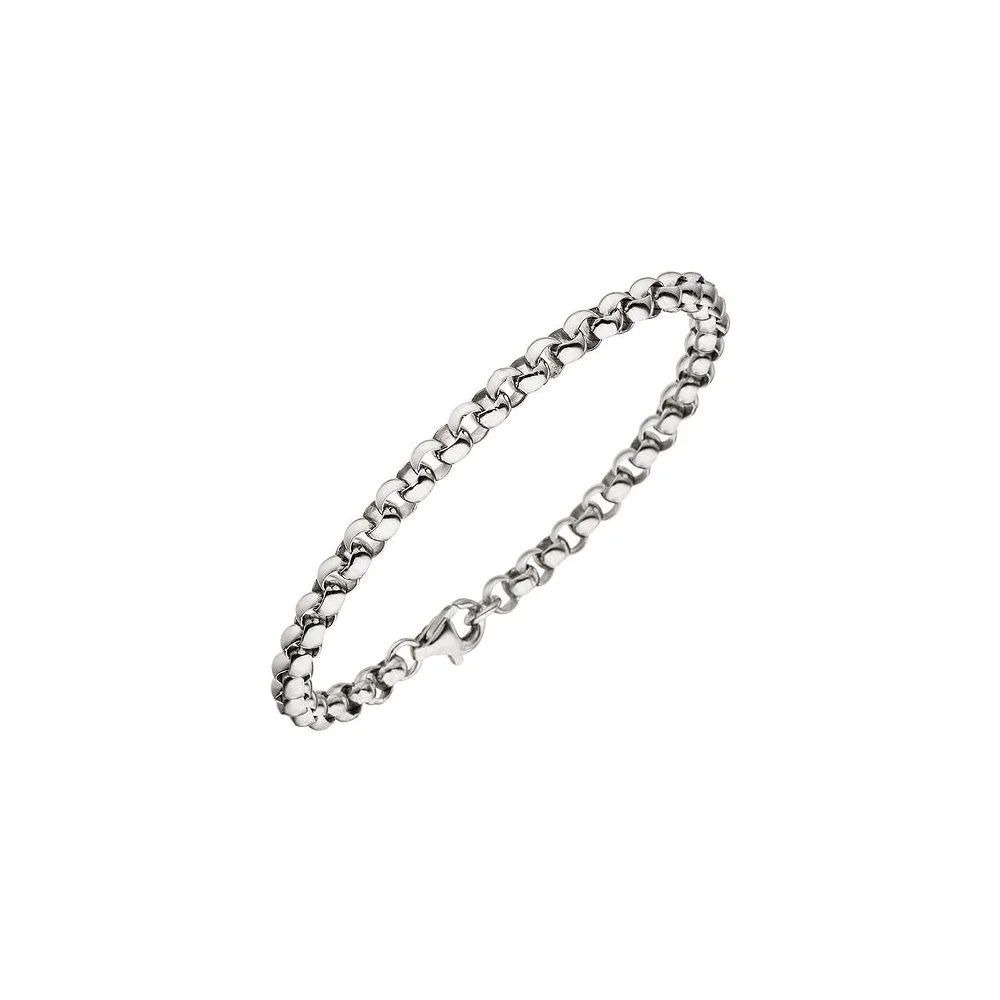Erbsarmband 925 Sterling Silber 19 cm Armband Silberarmband