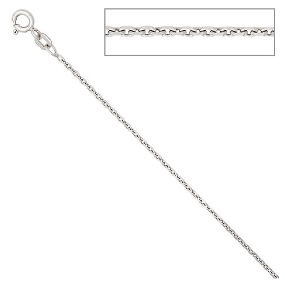 Ankerkette 925 Silber 1 5 mm 42 cm Halskette Kette Silberkette Federring