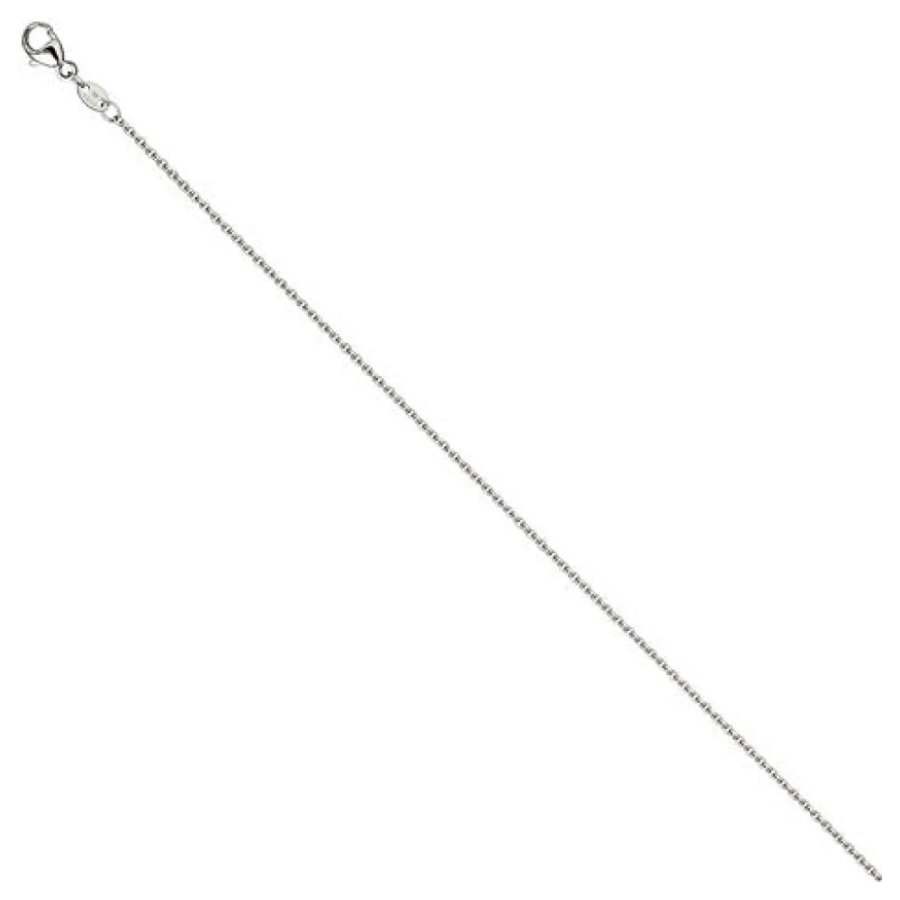 Ankerkette 950 Platin 1 3 mm 42 cm Halskette Kette Platinkette Karabiner
