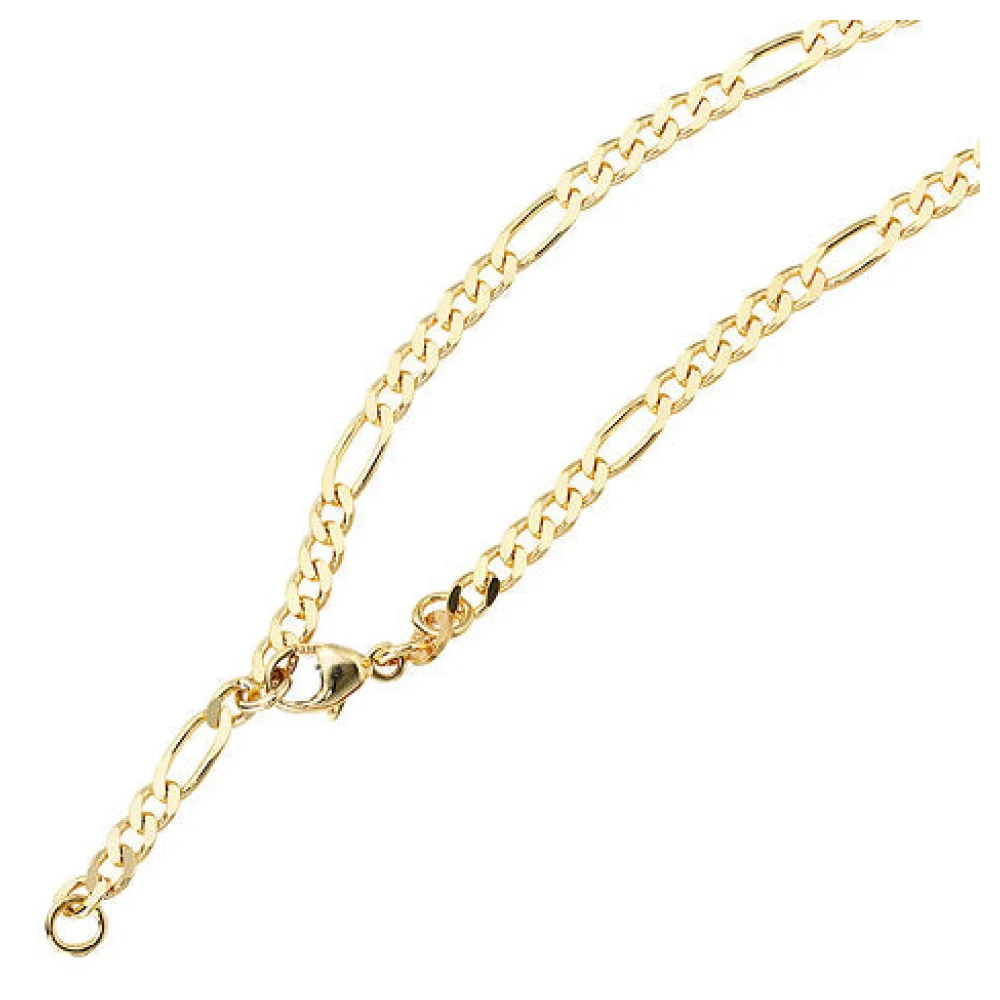 Fußkettchen Fußkette 333 Gold Gelbgold 25 cm Karabiner