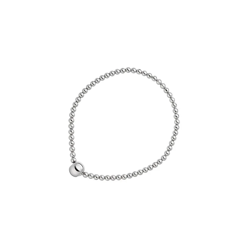Armband 925 Sterling Silber Silberarmband endlos elastisch
