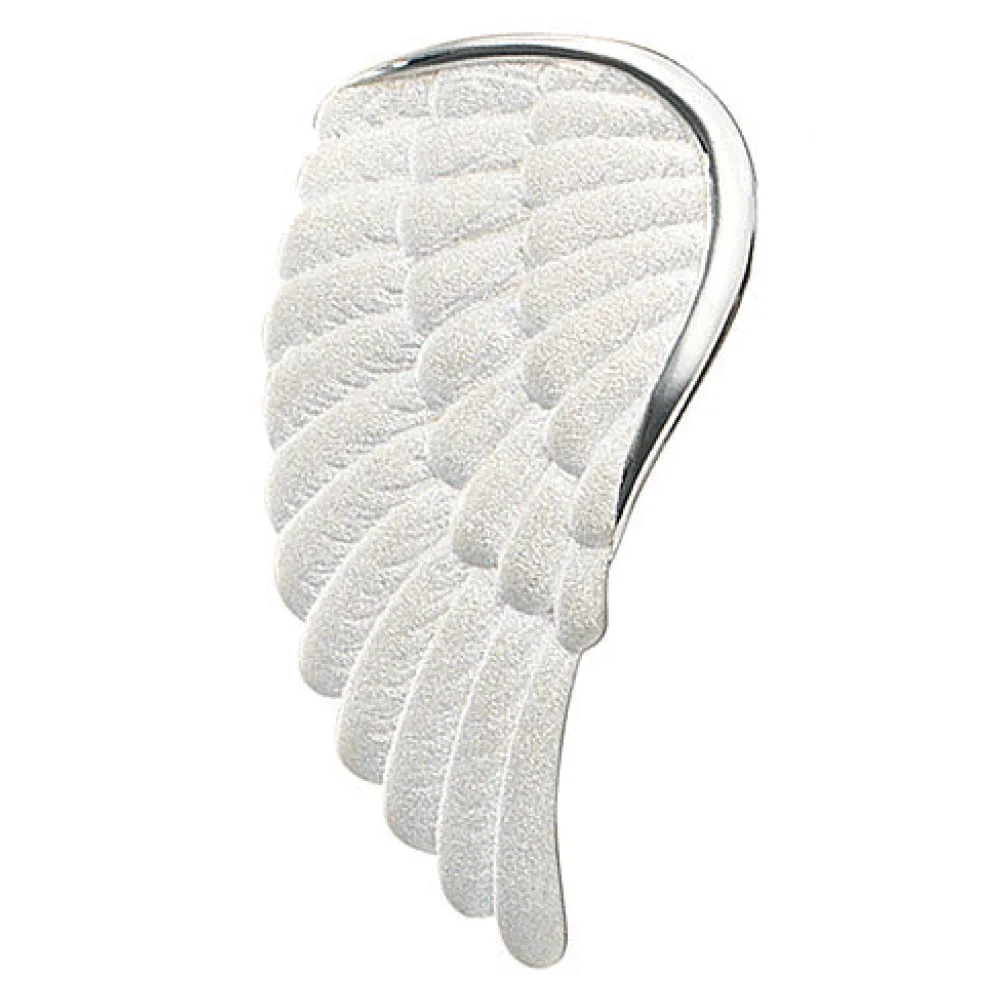 Anhänger Flügel Engelsflügel 925 Sterling Silber matt mattiert